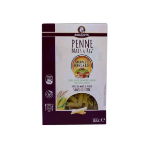 PENNE MAIS ET RIZ SANS GLUTEN 500G MONTE REGALE