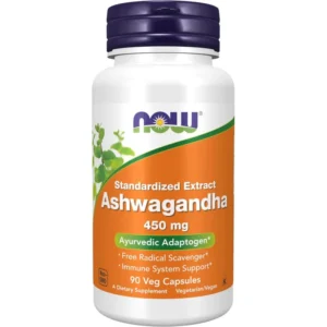 Ashwagandha 450mg 90 Capsules NOW FOOD