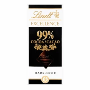 Lindt Excellence Dark 99% Cocoa Chocolate Bar 50g