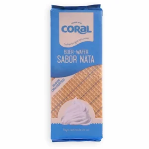 Coral Wafer Sabor Nata 400g
