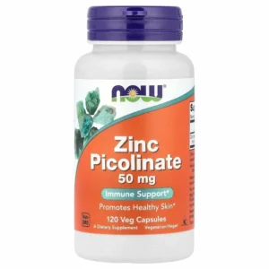 NOW Zinc Picolinate 120 Capsules