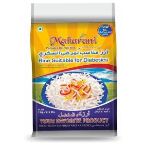 Maharani Basmati Rice Diabetics (Long Grain, Steam) (1 kg)