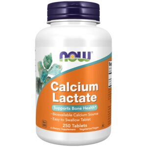 NOW Foods Calcium Lactate 100 capsules