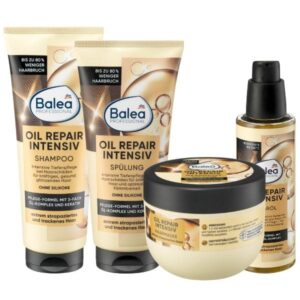Balea Pack Oil Repair Pour Cheveux Abîmés Et Cassants
