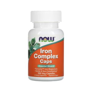 NOW Foods Iron Complex 100 capsules