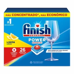 FINISH Power Essential 26 pcs – Nettoyage puissant et brillance éclatante