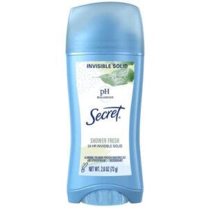SECRET Deodorant INVISIBLE SOLID SHOWER 73G