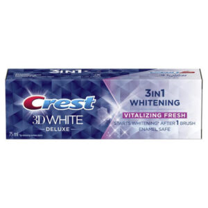 CREST 3D White de Luxe Vitalisant Frais 75ml