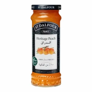 St Dalfour Confiture Heritage Peach Sans Sucre – 284 g