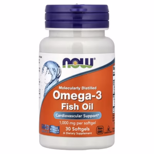 Omega 3 Fish Oil 1000mg 180mg EPA & 120mg DHA 30 Softgels