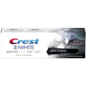 CREST 3D White Blanchiment Thérapie au Charbon 75 ml