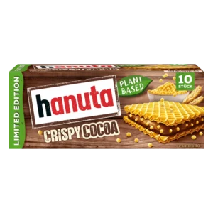 Hanuta Crispy Cocoa Édition Limitée Végétale – 10 pièces 220g
