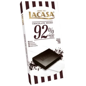 Lacasa Chocolat Noir 92% - SANS GLUTEN 100g
