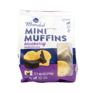 MANDUL MINI MUFFINS BLUEBERRY 210G