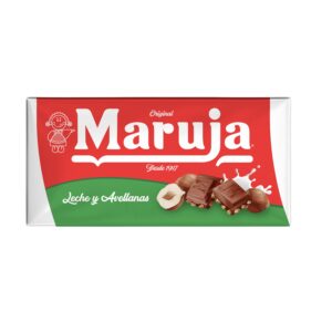 MARUJA TABLETTE CHOCOLAT LECHE Y AVELLANAS 90g