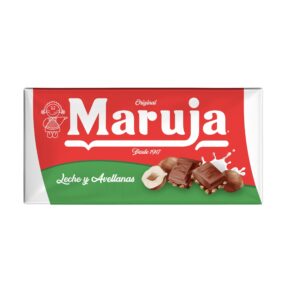 MARUJA TABLETTE CHOCOLAT LECHE Y AVELLANAS 90g