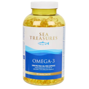 Oceans Essentials Omega 3 Premium Fish Oil 1000MG – 300 Capsules