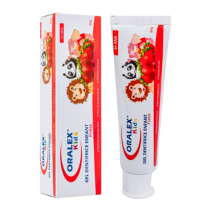 ORALEX DENTIFRICE GEL ENFANTS FRAISE 80G