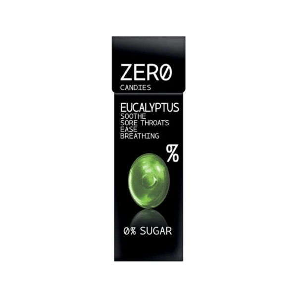 Bonbon Zero Sucre – Eucalyptus et Miel 32g