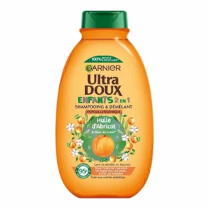 Ultra Doux Enfant 2-en-1 Shampooing & Démêlant Abricot & Fleur de Coton – 300 ml