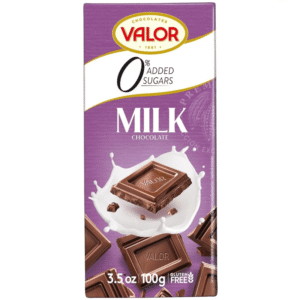 Valor CHOCOLAT 0% Sugar Milk 100G