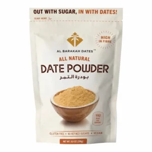 Al Barakah Sucre Poudre de Dattes Naturel 100% Sans Sucre Sans Gluten