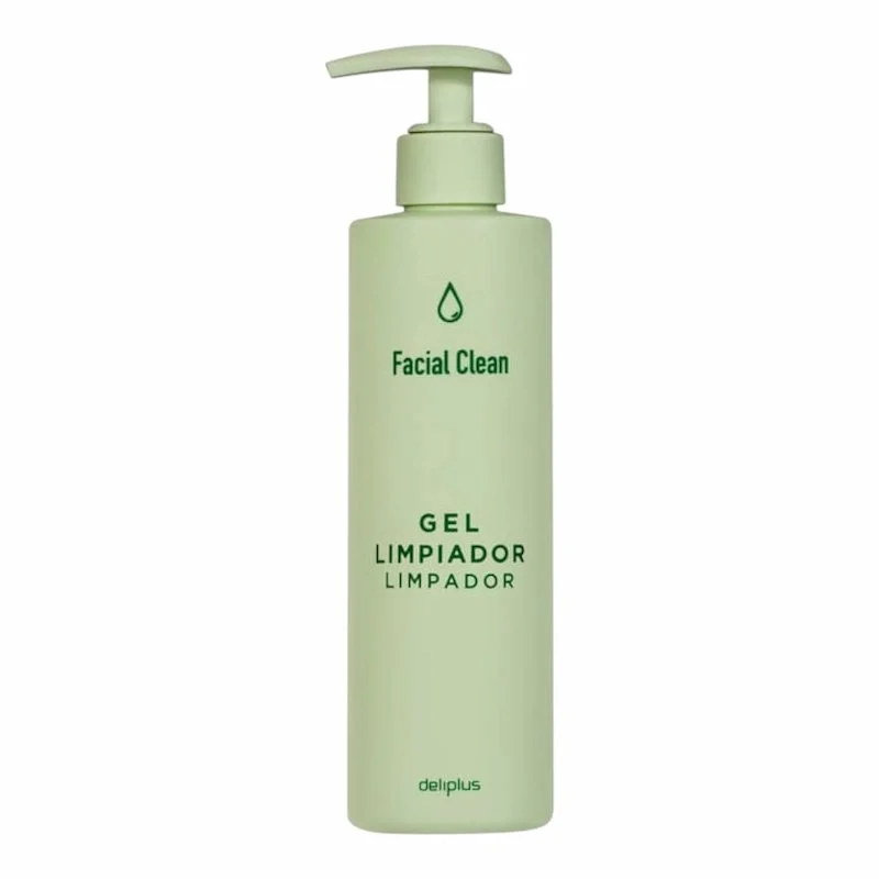Deliplus Gel Limpiador Facial Clean 200 ml – Nettoyant Visage Purifiant & Rafraîchissant