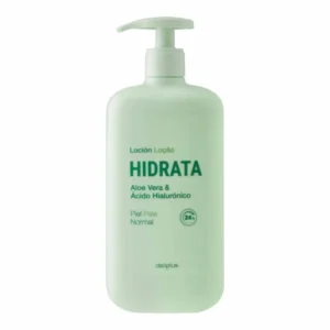 Deliplus Lotion Hydratante Aloe Vera et Acide Hyaluronique 600 ml | Hydratation Intense Corps