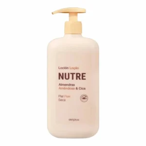 Deliplus Nutre Lotion Corps Amande et Cica 600 ml Nutrition et Reparation Intense Peau Seche