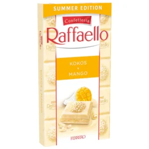 Ferrero Raffaello Noix de coco & Mangue Tablette de chocolat blanc 90g