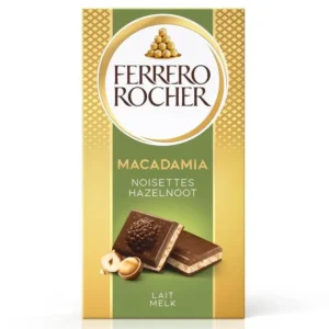 Ferrero Rocher Chocolat Lait Noisette & Macadamia 90g
