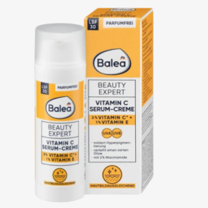Balea Sérum pour le visage Beauty Expert crème sérum vitamine C SPF 30, 50 ml