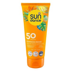 DM Sundance Crème solaire SPF 50, 100 ml, Sundance