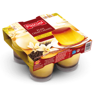 PASCUAL FLAN CREME CARAMEL 4*100G