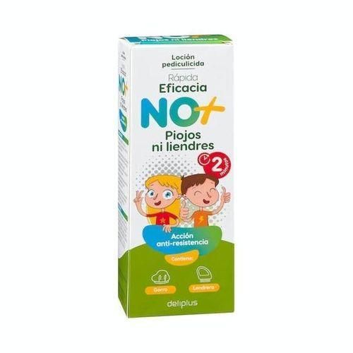 Deliplus Lotion anti-poux pour enfant nouvelle génération avec action anti-résistance 150 ml - Élimine les lentes et les poux