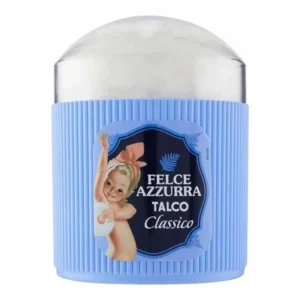 Felce Azzurra Poudre de Talc Classique – 250 g avec Houppette