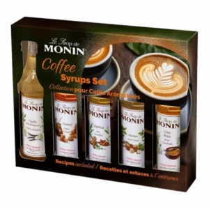 Coffre Sirop Monin Café 5×5 CL