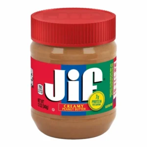 Jif Beurre de Cacahuetes Cremeux 340 g – Beurre dArachide Americain à la Texture Onctueuse
