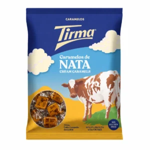 Tirma Nata Creme Caramel 150 g – Bonbons Caramel Cremeux Sans Gluten